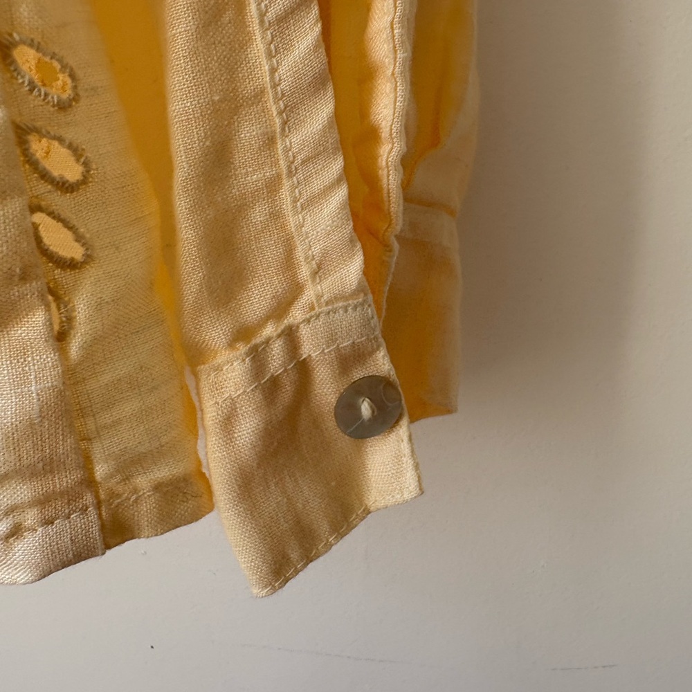 Haris Cotton Linen Button Down​ - Picture 9 of 14